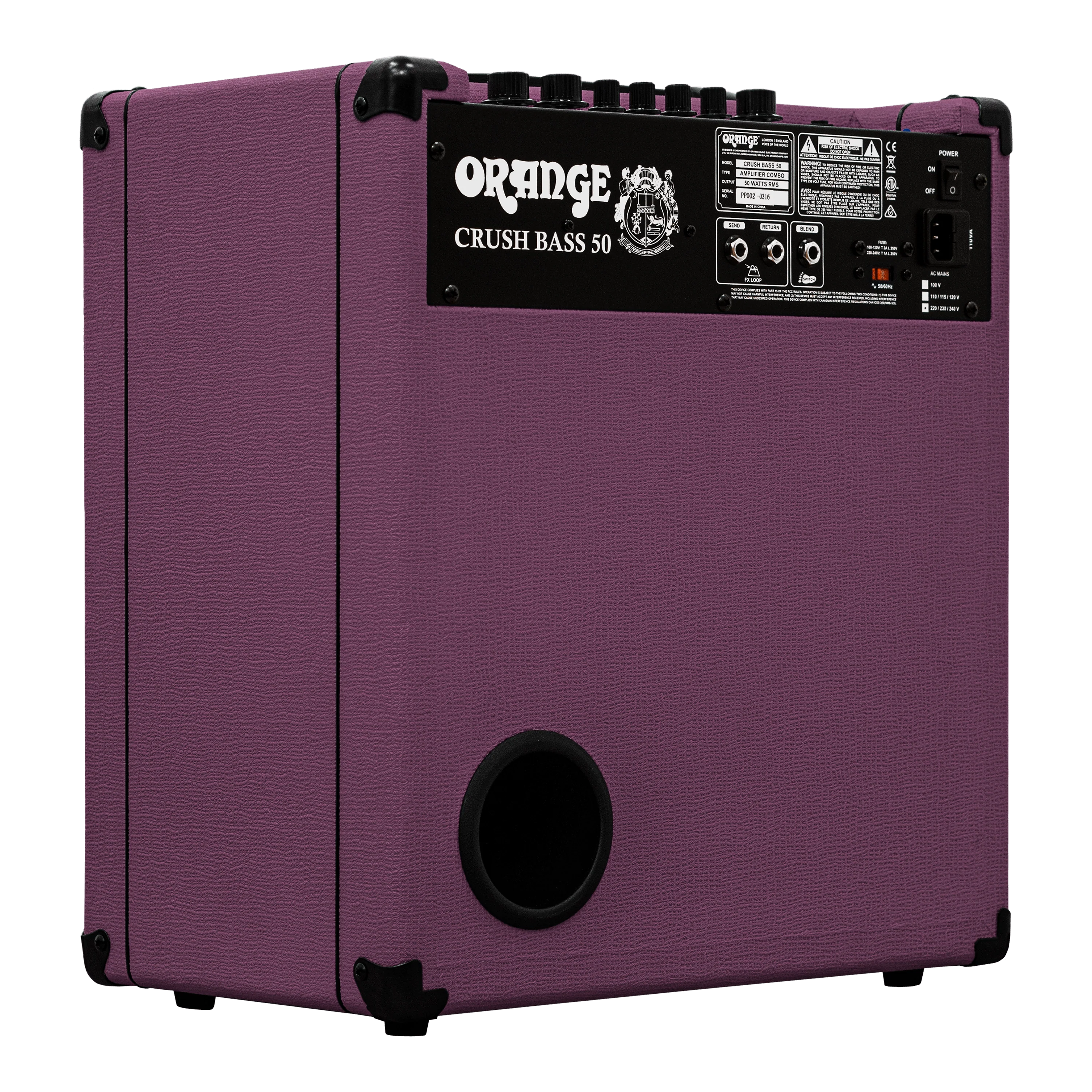 Orange Crush Bass 50 combo bass amp - Glenn Hughes Signature Edition - Image 4